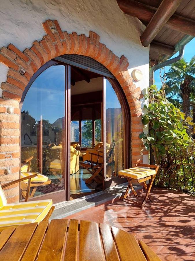 Ferienwohnung Auf Dem Regenbogen Morcote Exterior foto