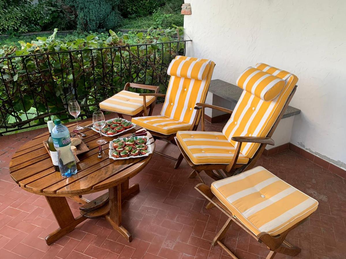 Ferienwohnung Auf Dem Regenbogen Morcote Exterior foto